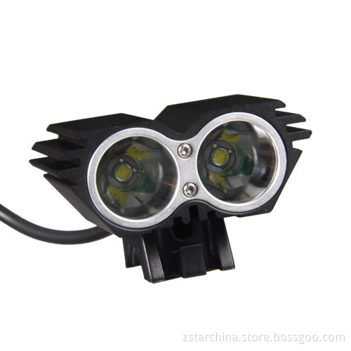 100m Waterproof Max 1200 Lumens Double Motorcycle Headlight (JKXT0002)